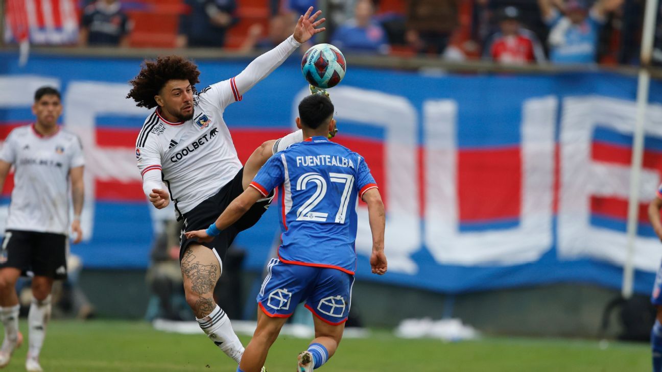 La U y Colo Colo empataron 1-1 en un nuevo Superclásico - ESPN