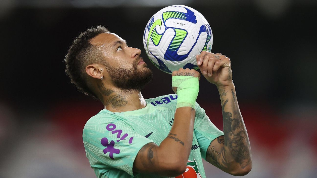 Cinco desafíos que afrontará Neymar con Brasil rumbo al Mundial 2026 - ESPN