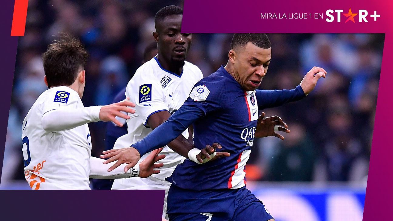 PSG-Marsella, el clásico: Previa, datos, información, fecha, hora, TV - ESPN