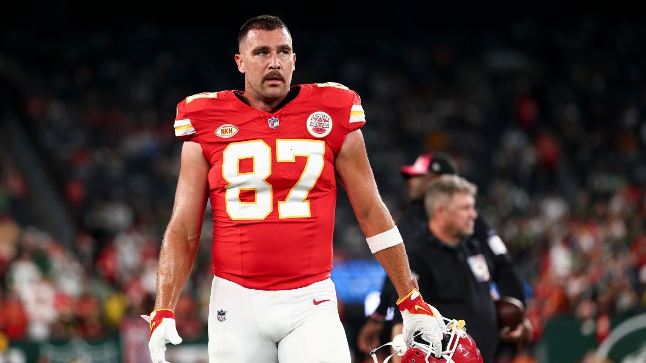 Chiefs' Travis Kelce (ankle) active for game against Broncos - ESPN