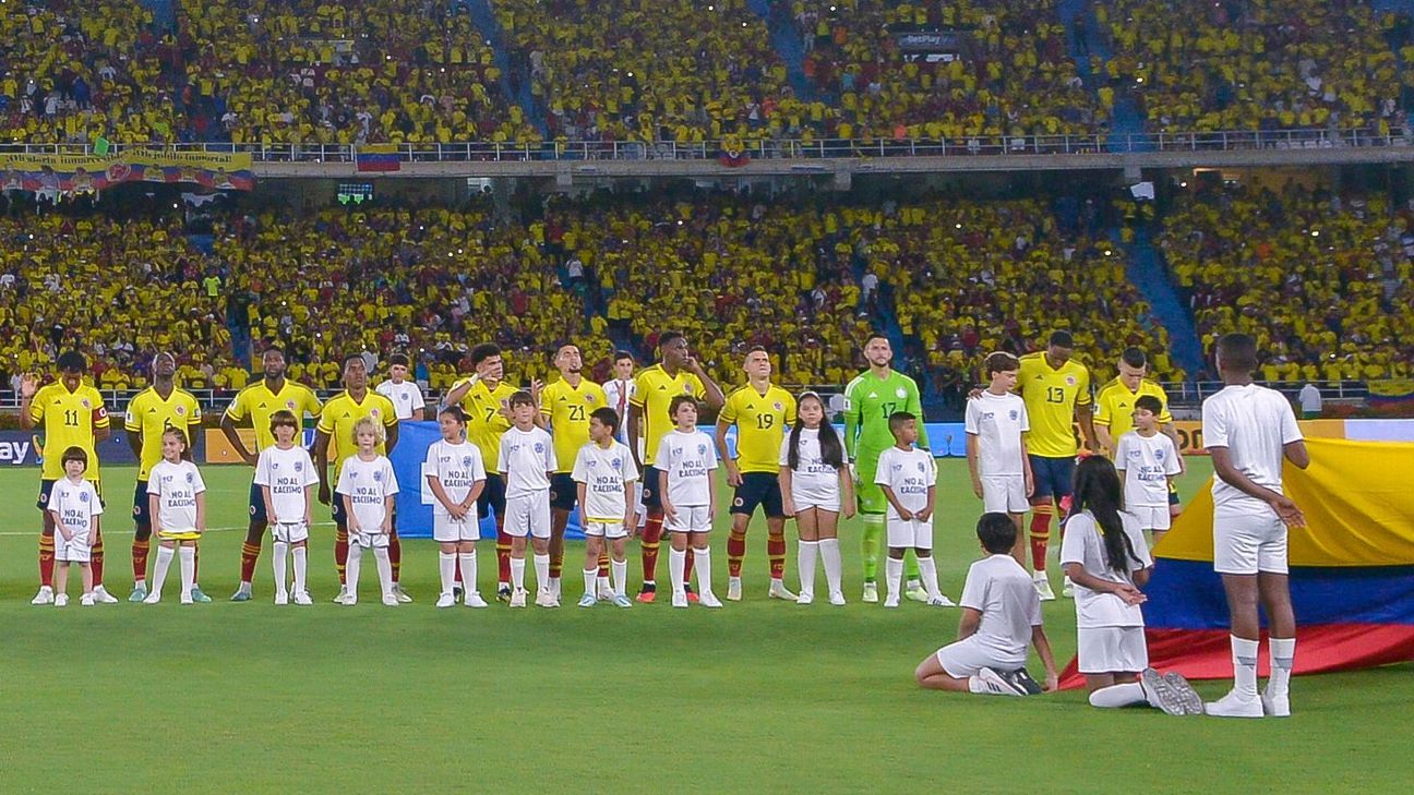 Así llegan los convocados de Colombia a las Eliminatorias - ESPN