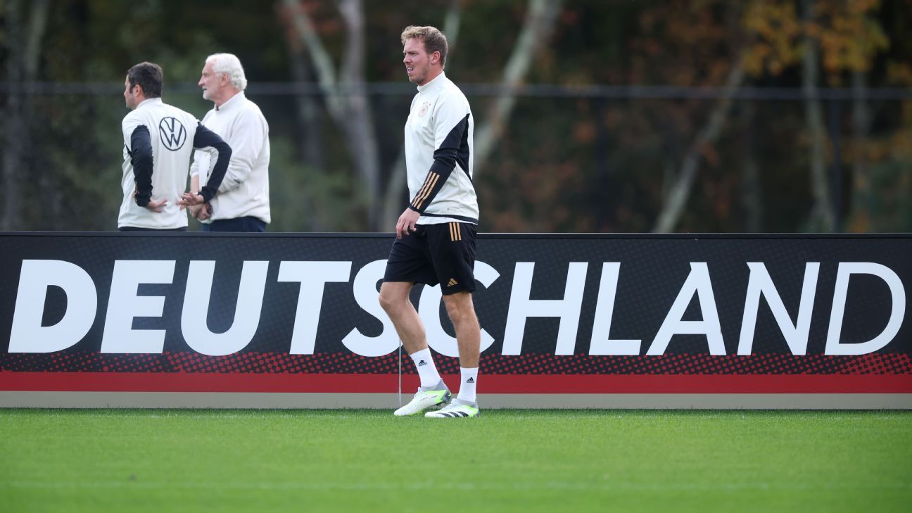Debuta Nagelsmann, la nueva apuesta de Alemania tras fracasos mundialistas - ESPN