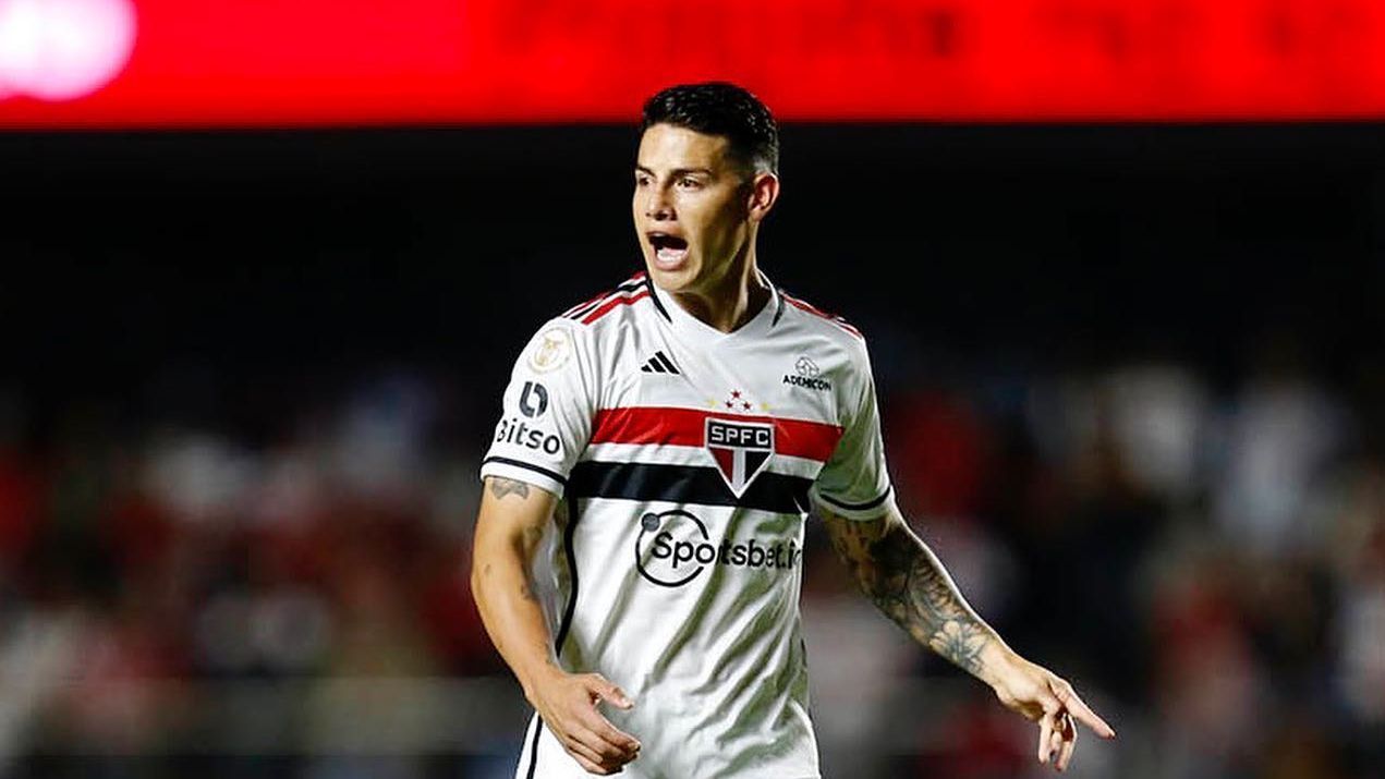 James disputó 57' minutos en el triunfo de Sao Paulo ante Cruzeiro - ESPN
