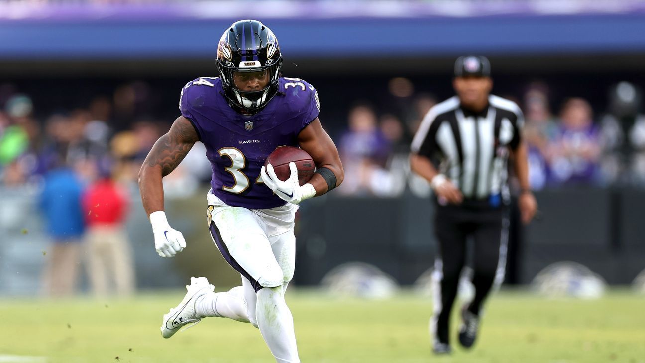 Ravens activate RB Keaton Mitchell, waive OLB Yannick Ngakoue - ESPN