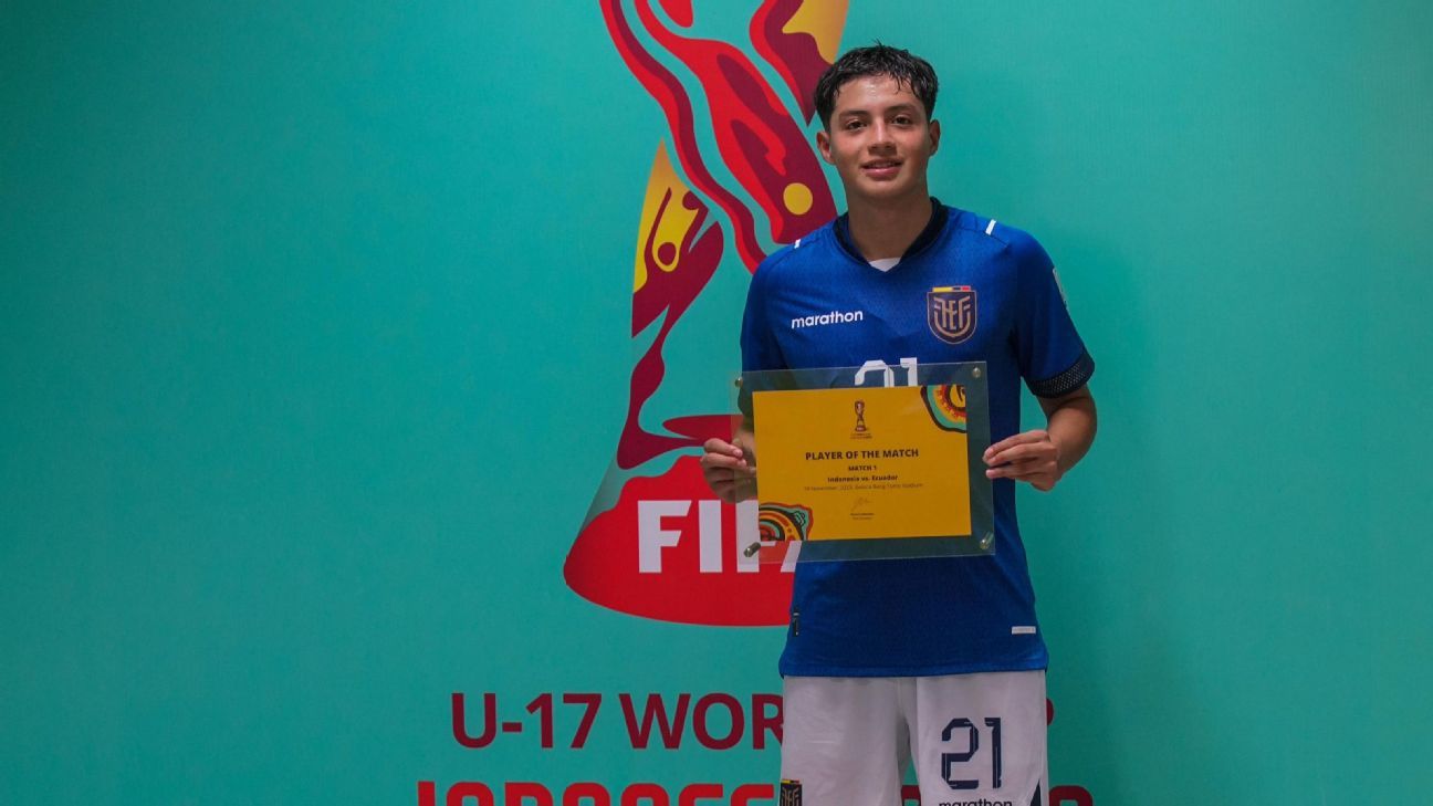 Santiago Sánchez, el 'Jugador del Partido' en el empate de Ecuador - ESPN