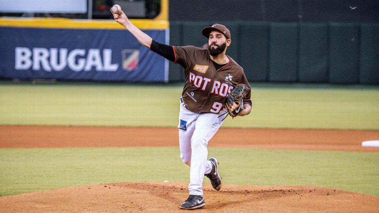 LIDOM: A pesar de haber perdido dos receptores, Gigantes lideran estadísticas de pitcheo - ESPN