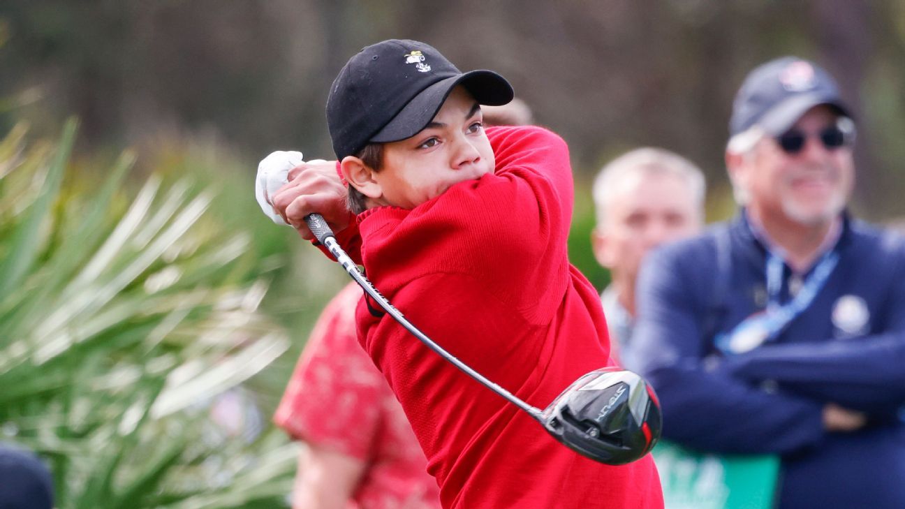 Tiger Woods' son, Charlie, 15, to play Thursday in pre-qualifier - ESPN