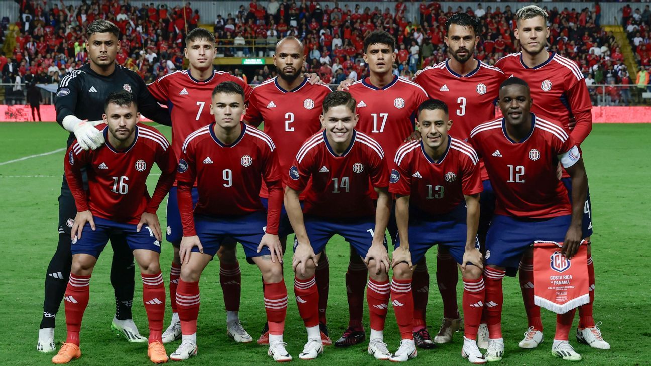 Costa Rica sigue de caída libre en ranking FIFA: cayó seis lugares - ESPN