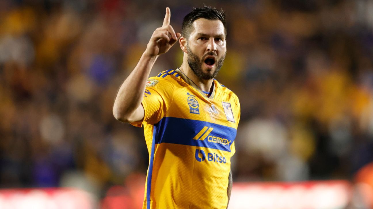 Los cinco goles más importantes de Gignac con la playera de Tigres - ESPN