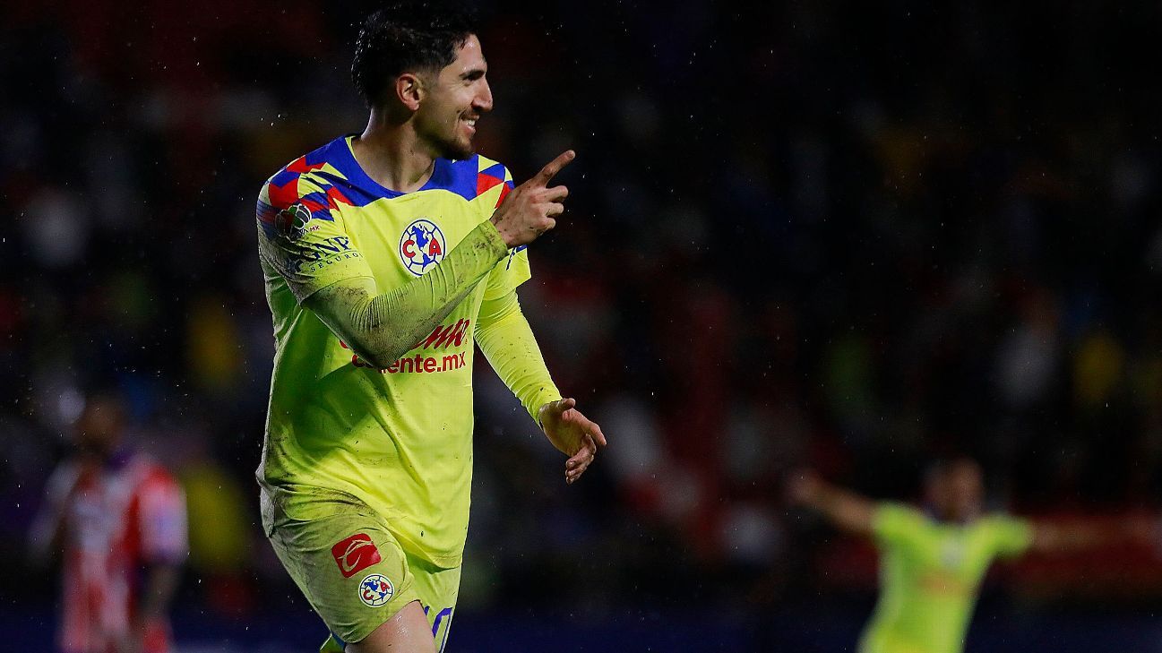 América... 5ntrario y 5mpasión, aplasta al San Luis - ESPN