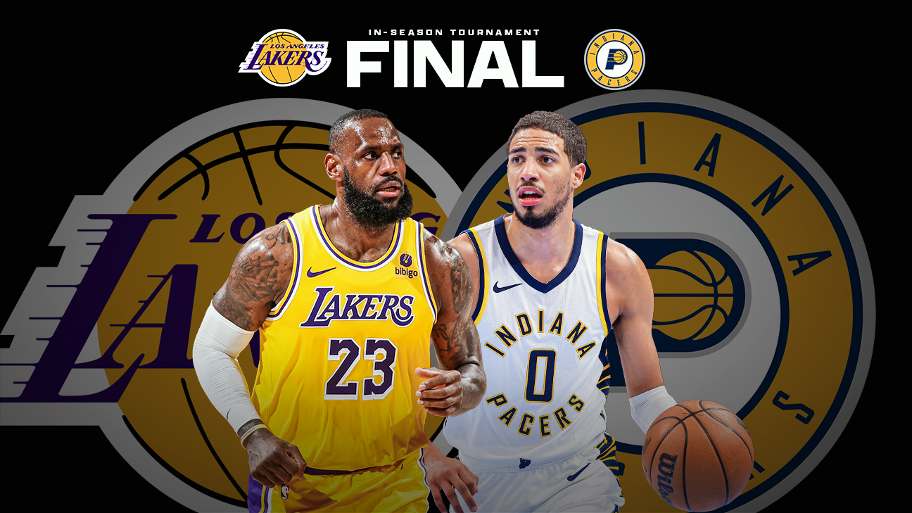 Final de la Copa NBA: Lakers y Pacers van por la corona - ESPN