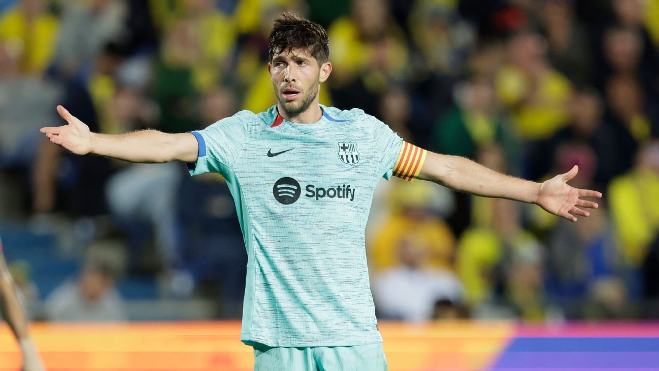 Barcelona: Sergi Roberto valora opciones para su salida del club - ESPN