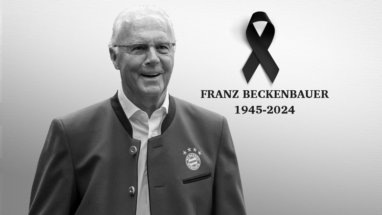 Franz Beckenbauer murió a los 78 años de edad - ESPN