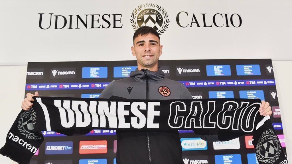 Lautaro Giannetti, en Udinese: 