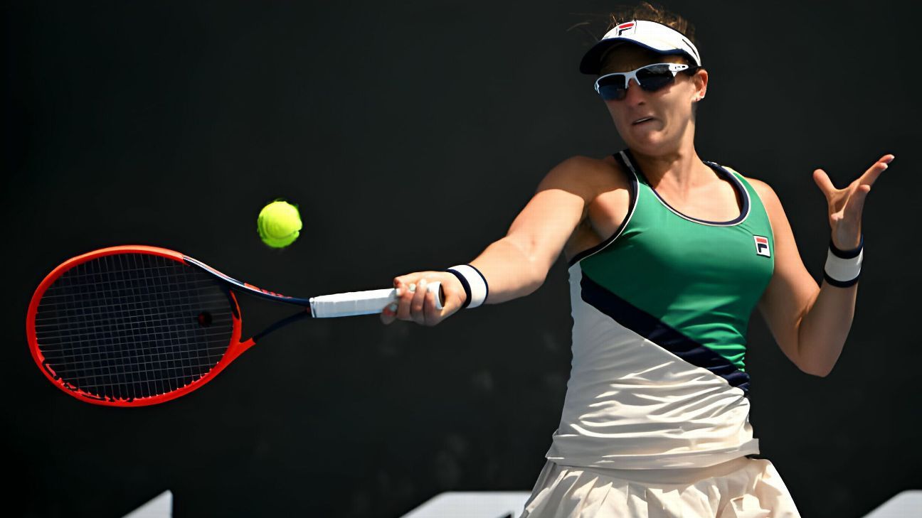 Nadia Podoroska quedó eliminada del Australian Open 2024 - ESPN
