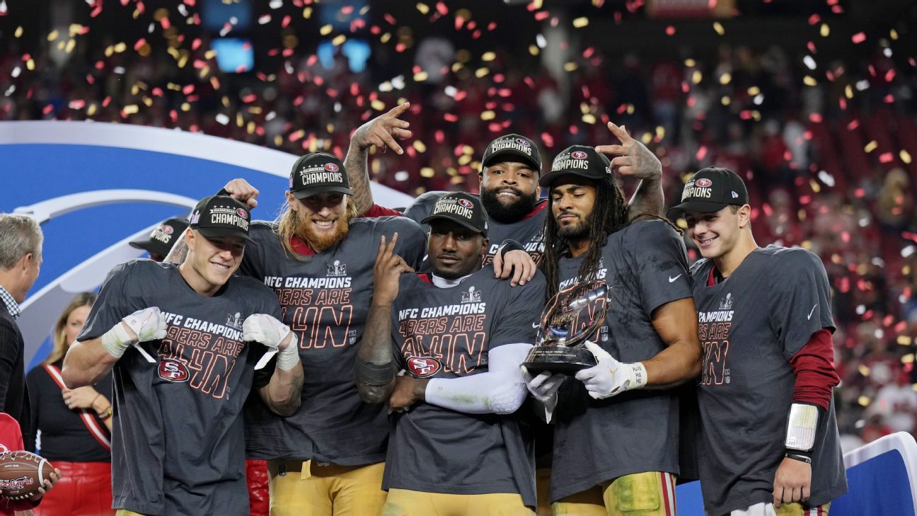49ers rally vs. Lions in NFC title game to reach Super Bowl LVIII - ESPN