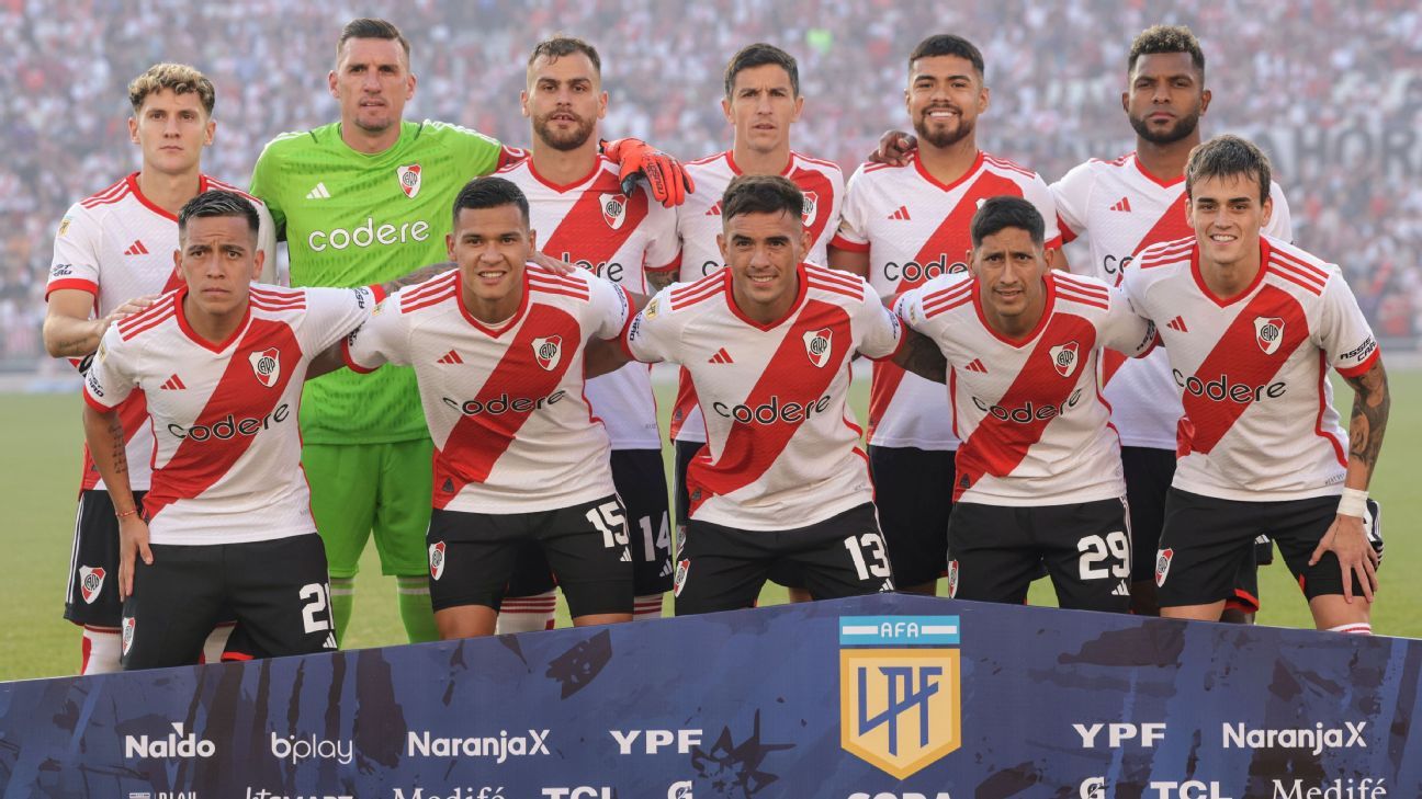 Probable equipo de River vs.Barracas Central por Copa de la Liga - ESPN