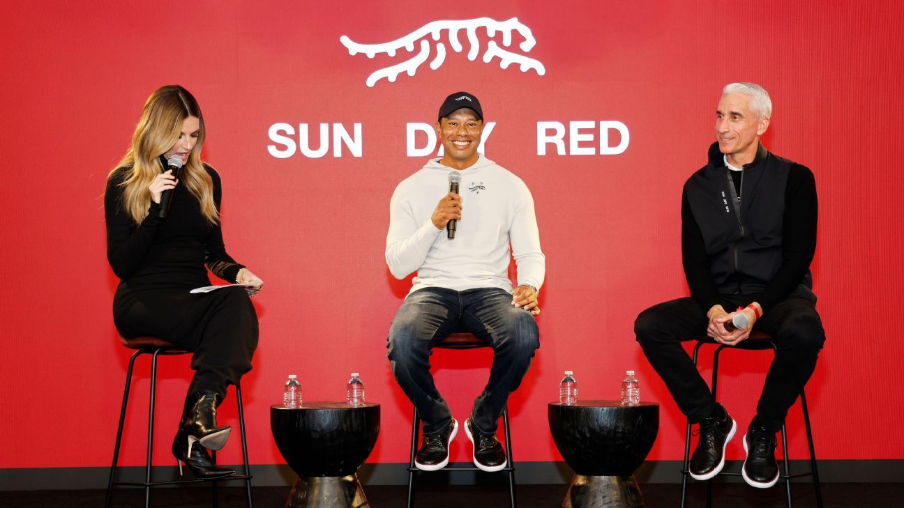 Tiger Woods, TaylorMade partner to launch 'Sun Day Red' brand - ESPN