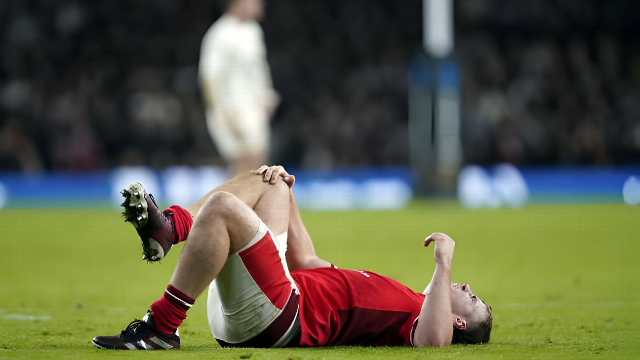 Seis Naciones: lesión y malas noticias para Gales - ESPN