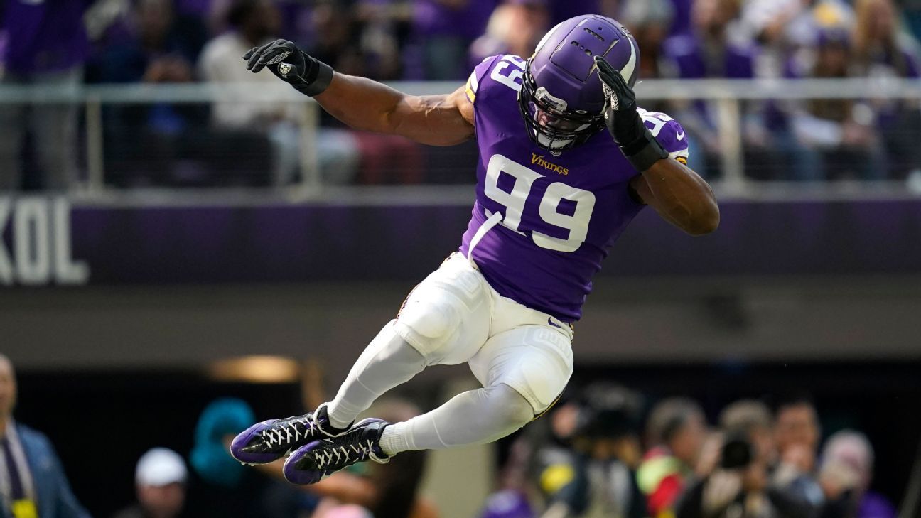 Texans incorporan al estelar Danielle Hunter, según una fuente - ESPN