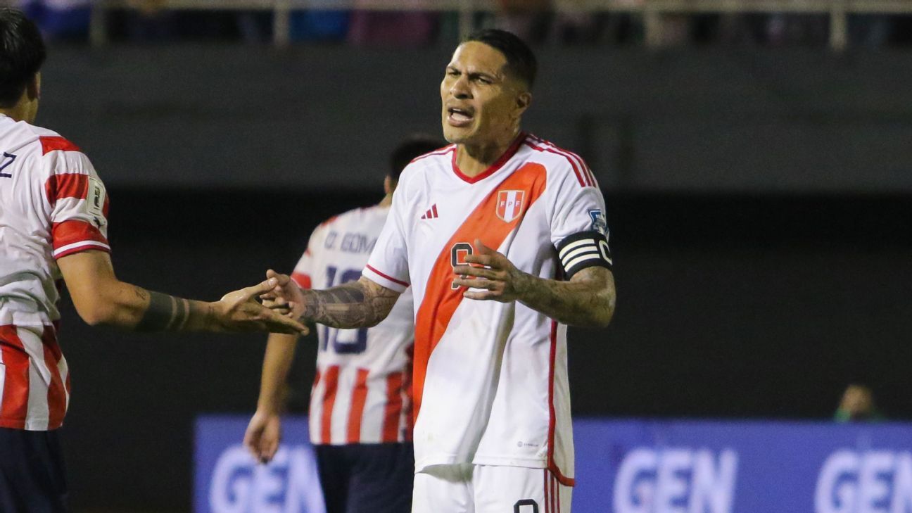El nuevo rol de Paolo Guerrero en Perú de Fossati - ESPN