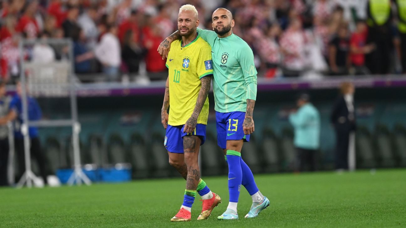 Padre de Neymar dice que no ayudarán a Dani Alves a salir de la cárcel - ESPN