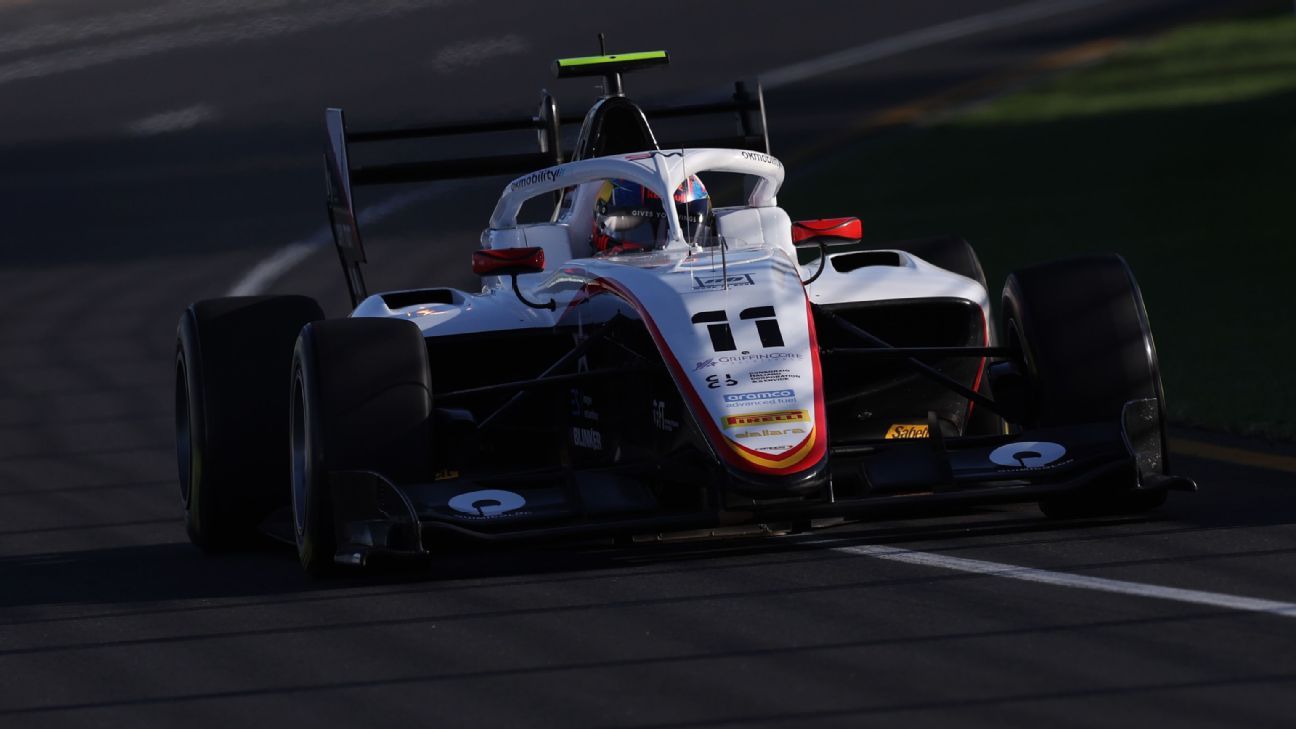 Fórmula 3: Sebastián Montoya tuvo su mejor carrera de 2024 en Melbourne - ESPN