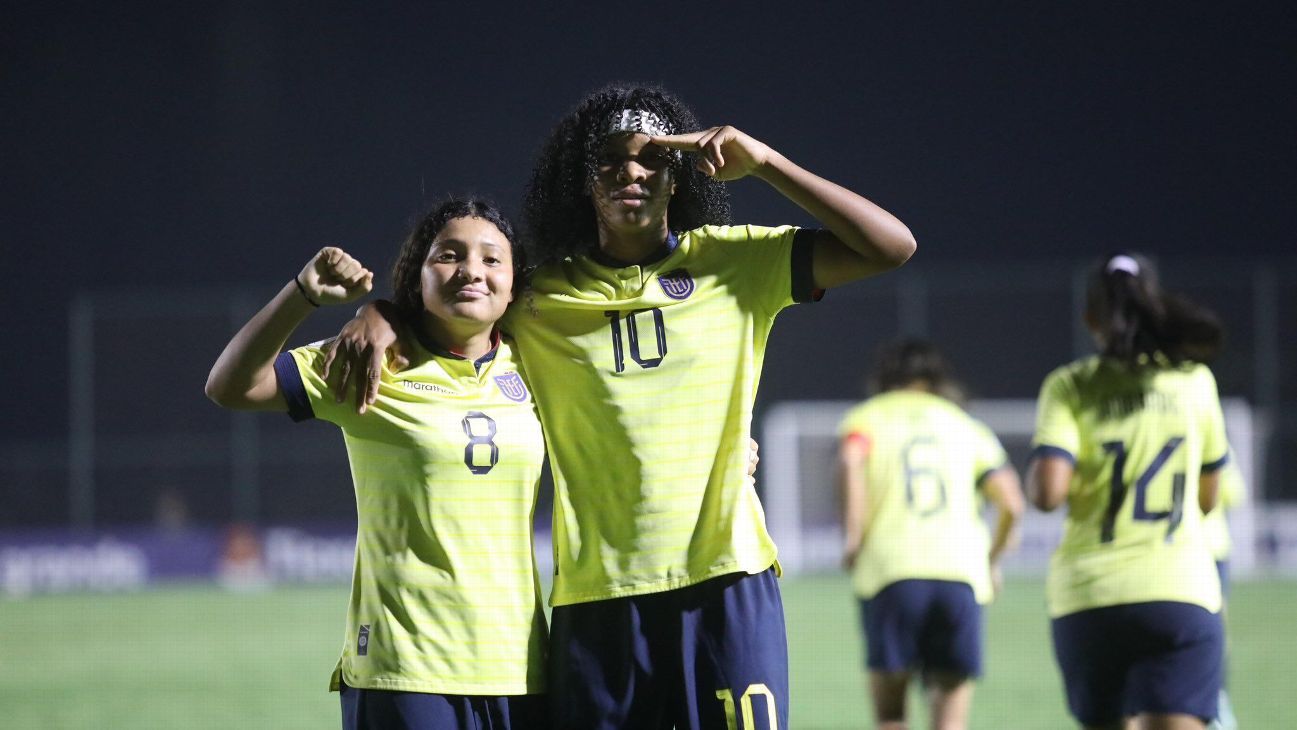 Ecuador derrotó a Paraguay en el Sudamericano Femenino Sub-17 - ESPN