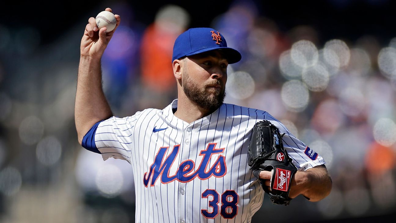 Mets colocan a Tylor Megill (hombro) en IL - ESPN