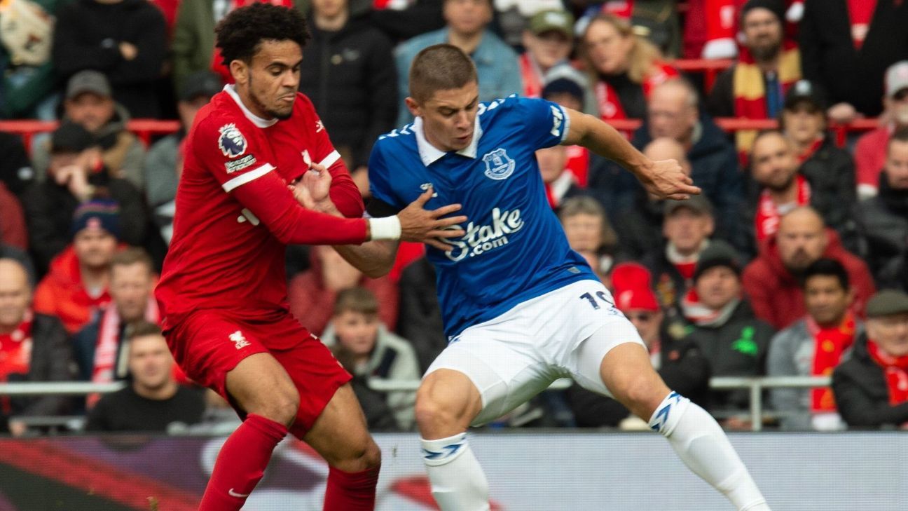 Invicto ante Everton, Díaz prepara otro derbi para mantener ilusionado a Liverpool - ESPN