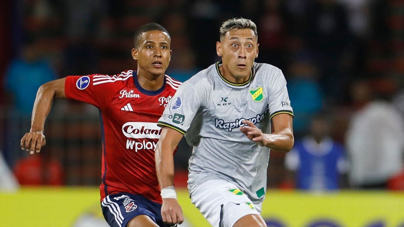 Medellín venció a Defensa y Justicia y pelea de lleno en Sudamericana - ESPN