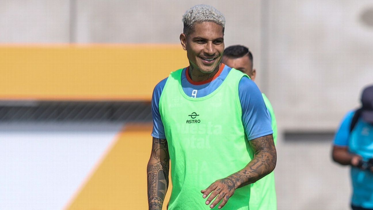 Paolo Guerrero es baja en César Vallejo por un desgarro muscular - ESPN