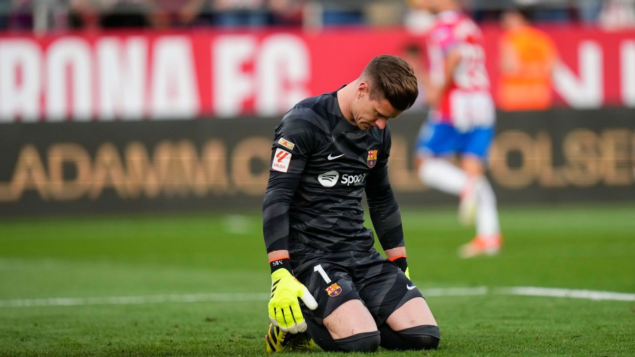Barcelona: Ter Stegen evitó una humillación mayor ante Girona - ESPN
