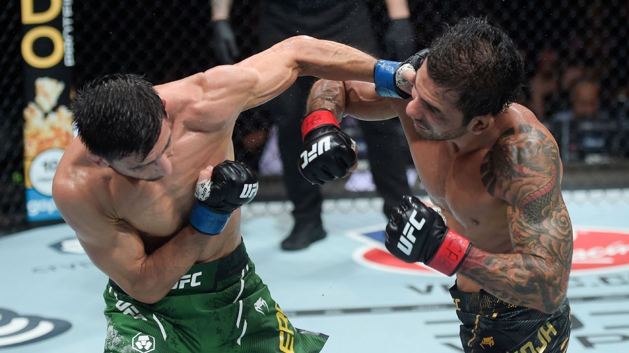 UFC 301: Pantoja edges Erceg in drama-filled title fight - ESPN