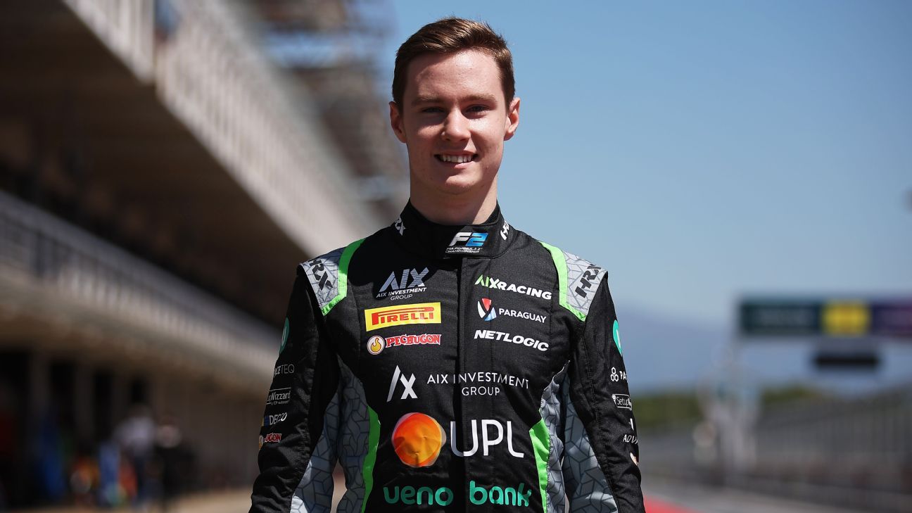 Joshua Duerksen, por el primer punto en Fórmula 2 en Imola - ESPN