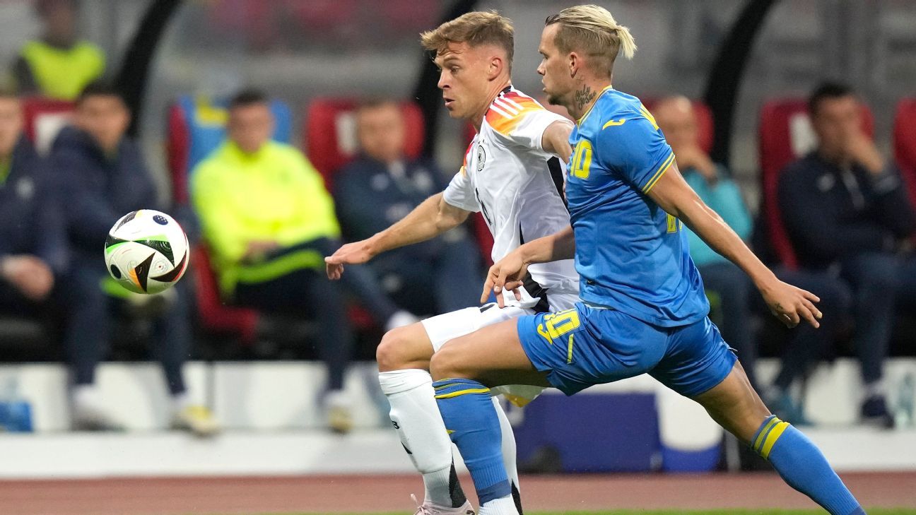 Alemania solo empató con Ucrania de local, en un amistoso - ESPN