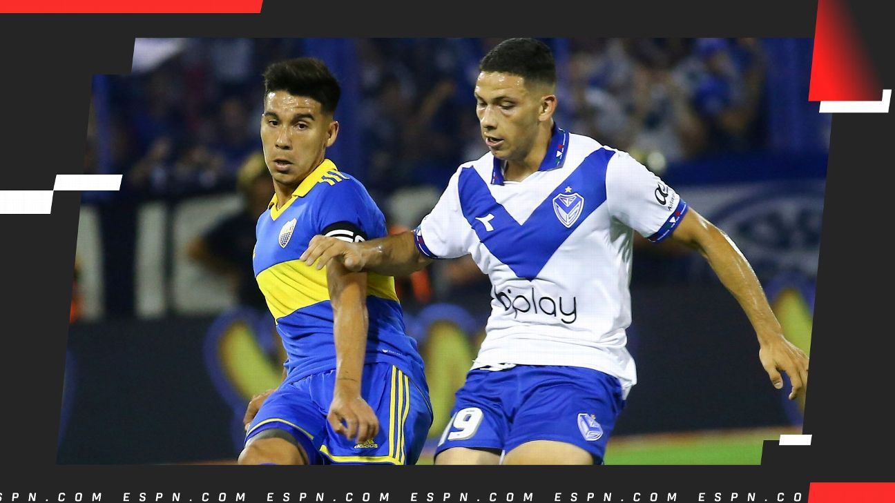 Cuándo juegan Boca vs. Vélez por el Torneo de la Liga: equipo, fecha, hora y TV en vivo - ESPN
