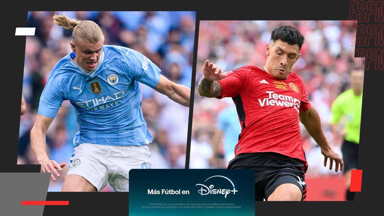 Cuándo juegan y cómo ver Manchester United vs. City por Community Shield 2024: fecha, hora y TV en vivo - ESPN