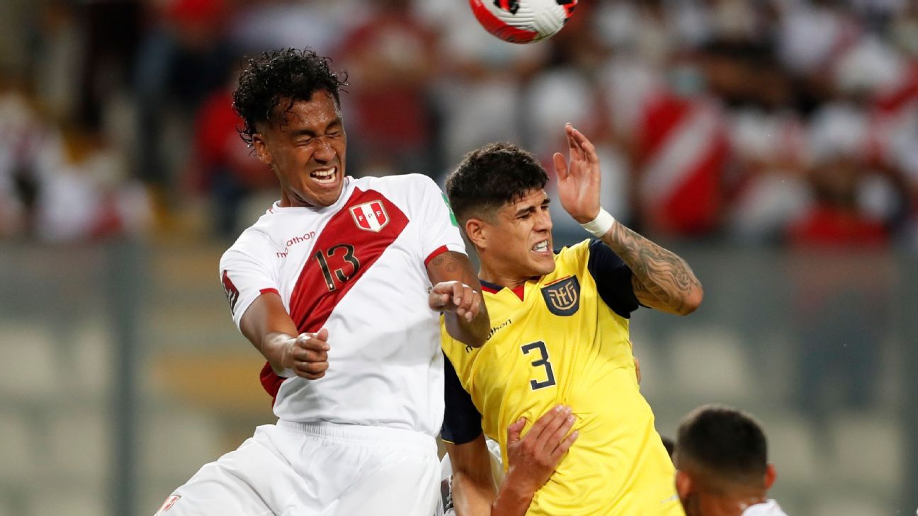 Ecuador, con la obligación del triunfo, recibe a Perú por las Eliminatorias al Mundial - ESPN