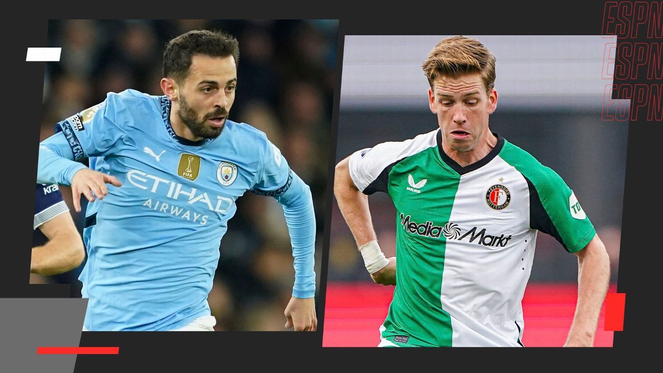 Cuándo juegan Manchester City vs. Feyenoord por la Champions: equipo, fecha, hora y TV en vivo - ESPN