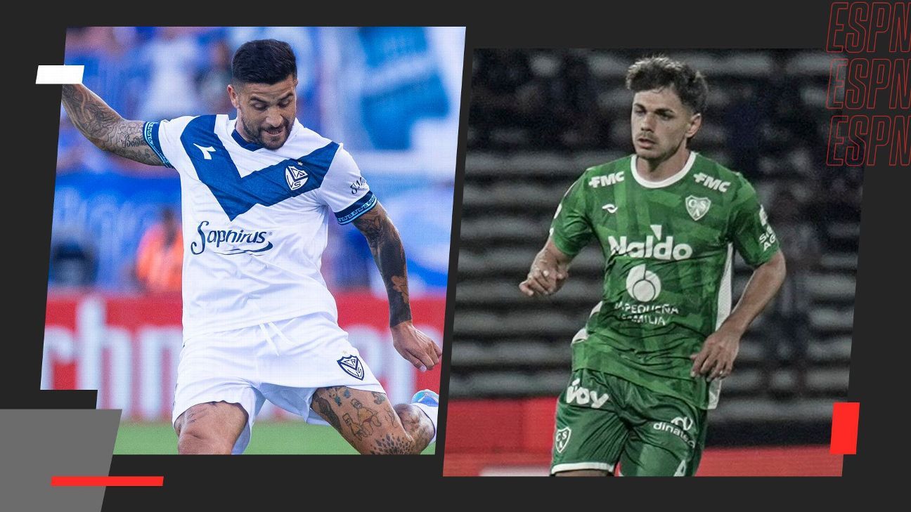 Cuándo juegan Vélez vs. Sarmiento por la fecha 25 del Torneo de la Liga Profesional: equipo, fecha, hora y TV en vivo - ESPN