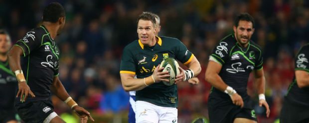 Jean de Villiers of South Africa during the match between South Africa and World VX