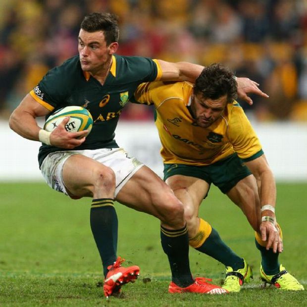 Jesse Kriel is tackled