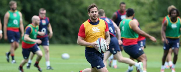 Danny Cipriani during England training
