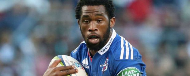 Siya Kolisi carries the ball forward for the Stormers against the Lions
