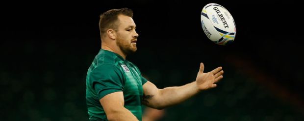 Cian Healy in action during the Ireland Captain's Run
