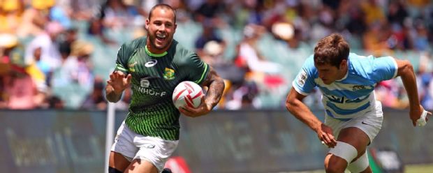 Francois Hougaard of South Africa