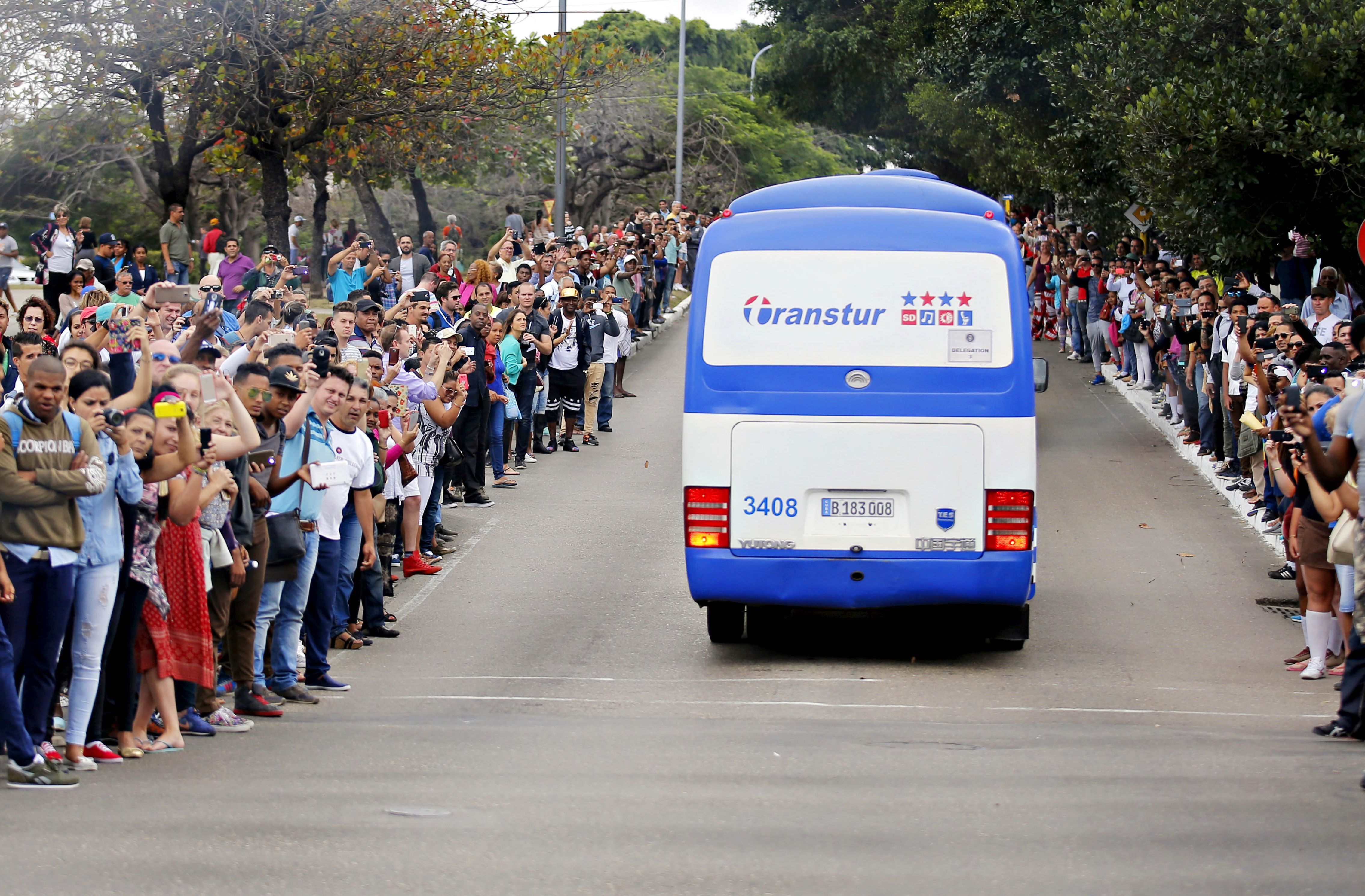 Comitiva presidencial