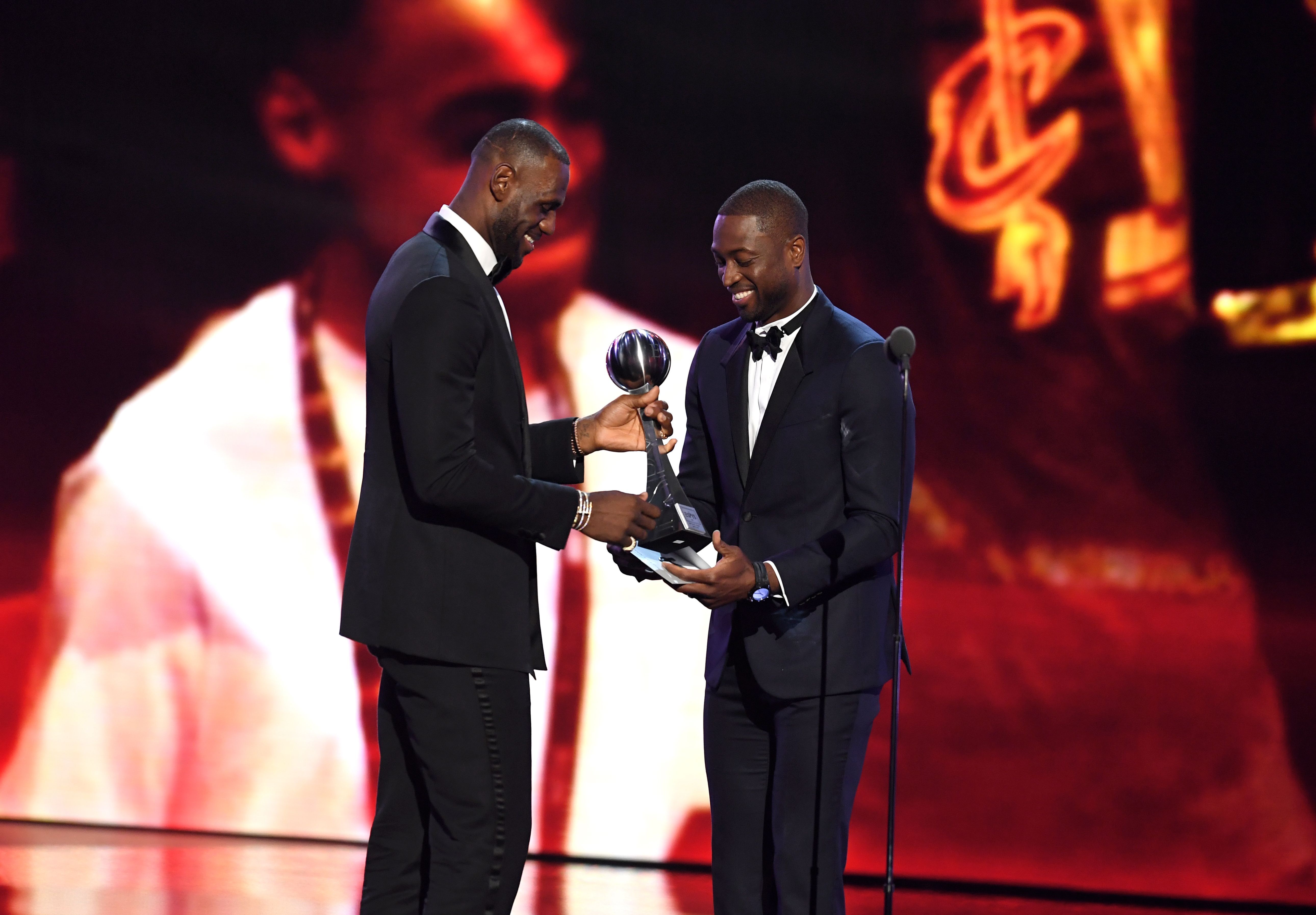 LeBron James and Dwyane Wade