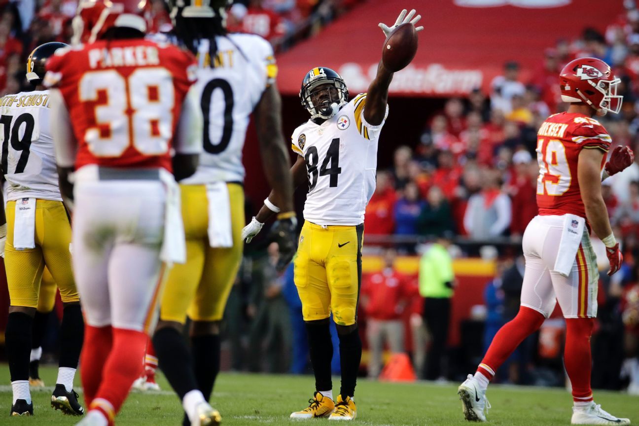 Antonio Brown, WR, Pittsburgh Steelers